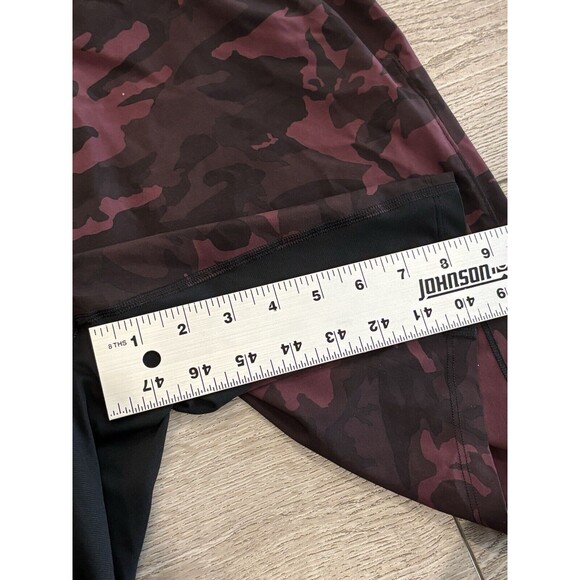 Lululemon T.H.E. Short Mens Medium Camo Black Compression Unlined Workout Gym 9" - Picture 6 of 7